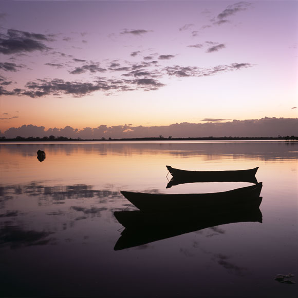 Dugout Canoes at Dawn